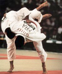 Photo de David Douillet, champion du monde 1995